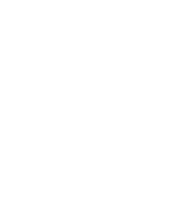 By Your Side Design white stacked logo