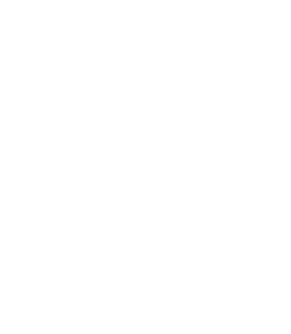 Logo de By Your Side Design en version alternative verticale blanche
