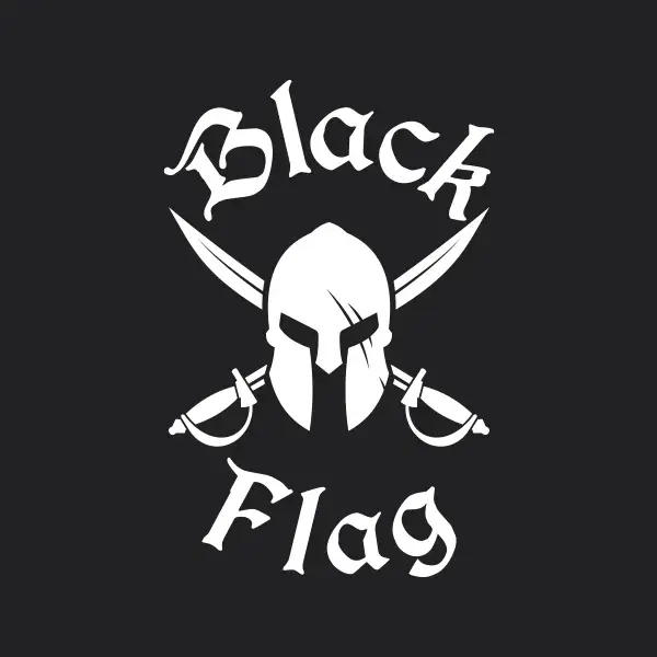 Logo créé par By Your Side Design pour la Team Black Flag