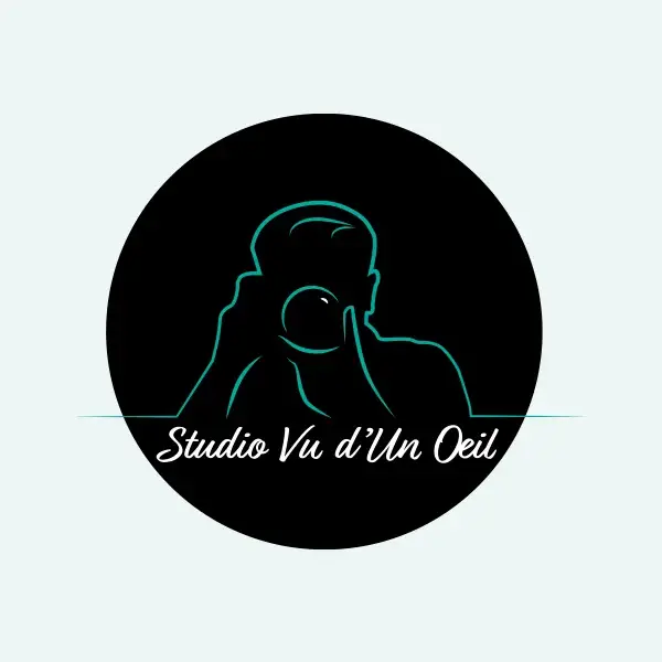 Logo créé par By Your Side Design pour Studio Vu d'Un Oeil
